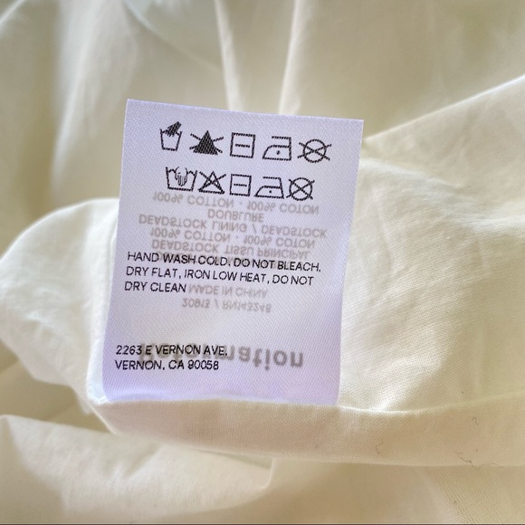 NWOT Reformation White Heaven Ruffle Midi Dress - Picture 12 of 13